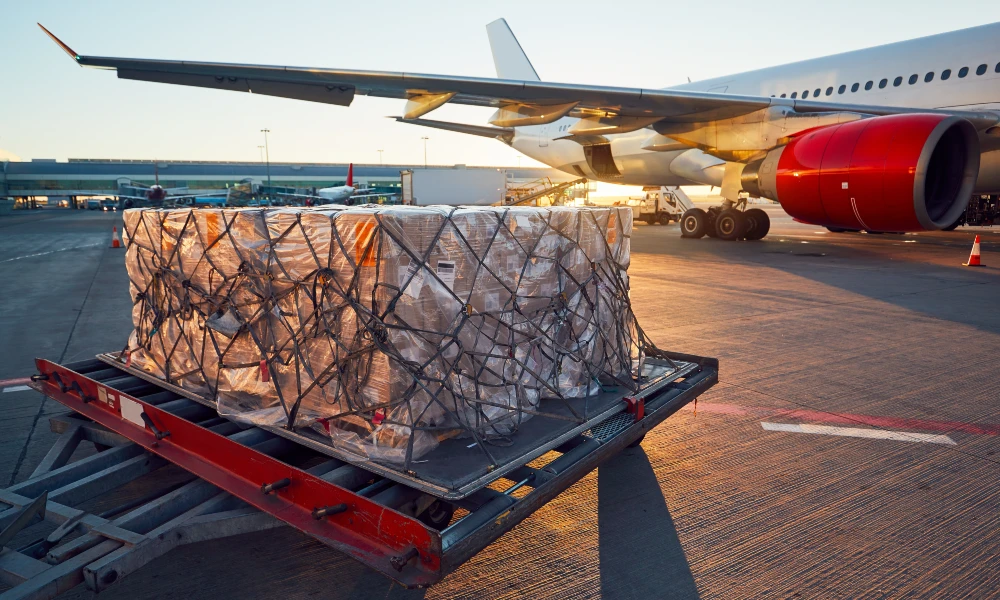 Air freight - Efficient and reliable air cargo services for swift and secure transportation.
